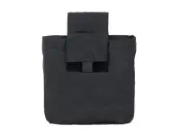 Dump pouch negru pliabil - Default Title