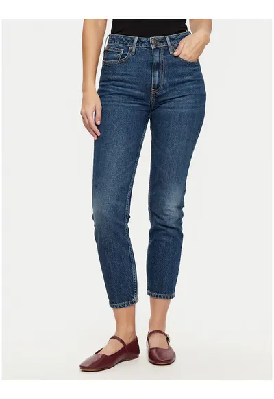 Blugi trei sfert skinny
