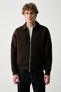 Calvin Klein hanorac cu fermoar pentru bărbați