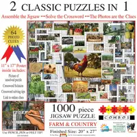 Puzzle SunsOut din 1000 de piese - Ferma