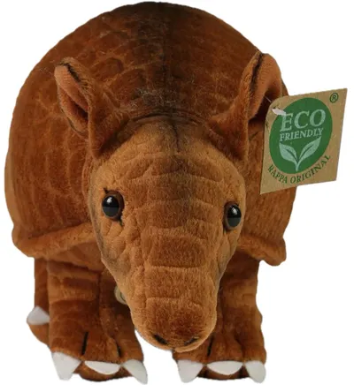 Jucărie de pluș Rappa Eco Friends - Cingulata /fără coadă/, 28 cm