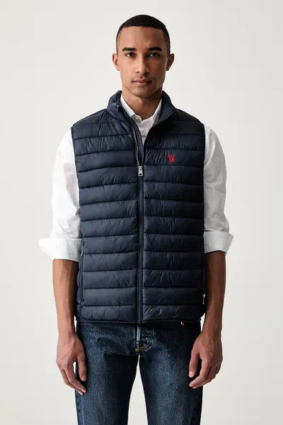 U.S. Polo Assn. vestă pentru bărbați Bound Quilted Gilet