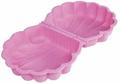 Cutia de nisip Paradiso Toys - Clam, roz