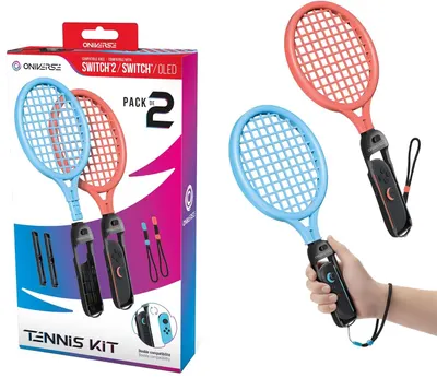 Accesoriu Oniverse - Rachete de tenis, 2 bucăți (Nintendo Switch 1/2)