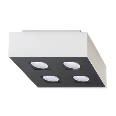 Corp de iluminat pentru tavan MONO 4 alb