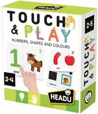 Joc educativ - Touch & Play - Numere, forme si culori