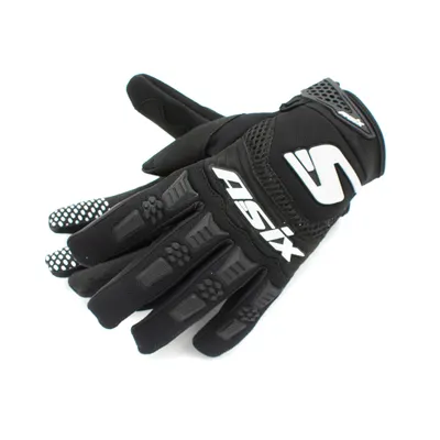 Manusi enduro atv cross Asix AS3 Junior, culoare negru, marime YL