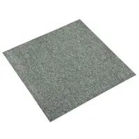 vidaXL Covor 20 buc. Verde 50 x 50 cm 100% polipropilenă