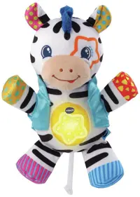 Jucarie muzicala Vtech - Zebra cu burtica luminoasa (in engleza)