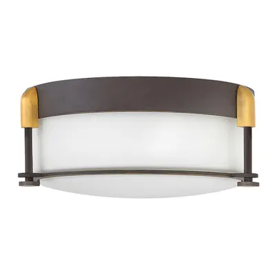 Corp de iluminat decorativ pentru exterior, Colbin 2 Light Small Flush Mount – Oil Rubbed Bronze