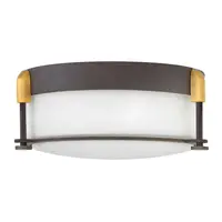 Corp de iluminat decorativ pentru exterior, Colbin 2 Light Small Flush Mount – Oil Rubbed Bronze