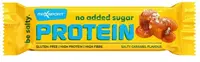 Baton proteic, caramel sarat, 40 g, Maxsport