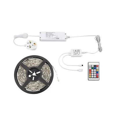 Aqualine 12V premium 5m RGB kit IP44 24W SW rgb