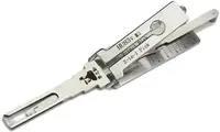 Decodor auto Lishi Original HU83 v3 – 2-in-1 Pick pentru deblocare contact, usi si portbagaj, compatibil Peugeot, Citroen, Fiat, MINI