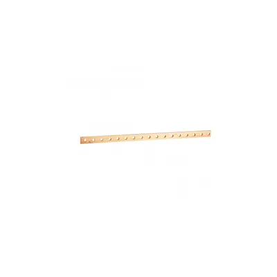 Bara de cupru rigida - section 25 x 4 mm - 250 to 280 A - L. 990 mm