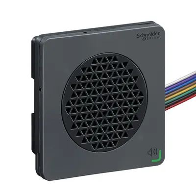 Alarme electronice editabile - DIN72 -voce - negre - PNP - 12 - 24V DC