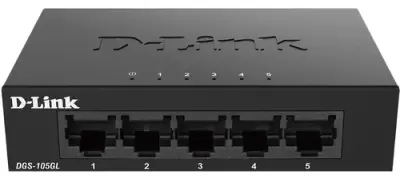 Switch D-Link DGS-105GL, Gigabit, 5 Porturi