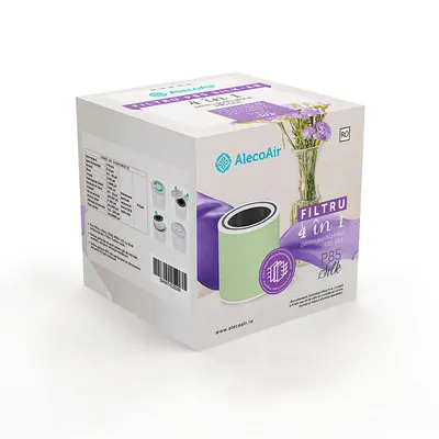 Filtru 4 in 1 cu strat antibacterian pentru purificatorul AlecoAir P85 Silk
