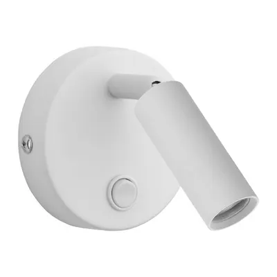 TK LIGHTING Aplica de perete ENZO 4238 1XG9 alb