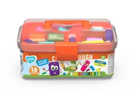 Set plastilina si accesorii pentru modelaj 16 culori Lovin, 1 bucata, Oktoclay