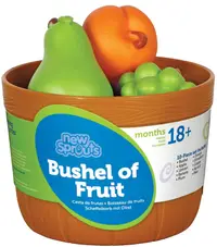 Set de joacă Learning Resources - Fructe într-un coș, 10 bucăți