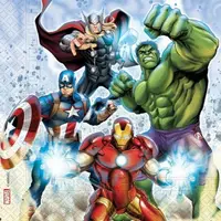 Servetele petrecere avengers 33x33 cm Procos PR93873