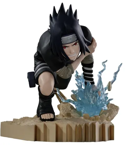 Statuetă Banpresto Animation: Naruto - Sasuke Uchiha (Combination Battle), 8 cm