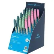 Stilou Schneider Zippi, Cool Robots 168922 / 306742 / STI182, penita iridium M, alimentare rezerve, grip ergonomic, verde