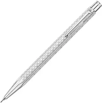 Creion mecanic Caran d'Ache Ecridor - Damier Grey Silver, 0.7 mm