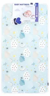 Saltea Kikka Boo - Fantasia, 60 x 120 x 9 cm, Clouds Blue