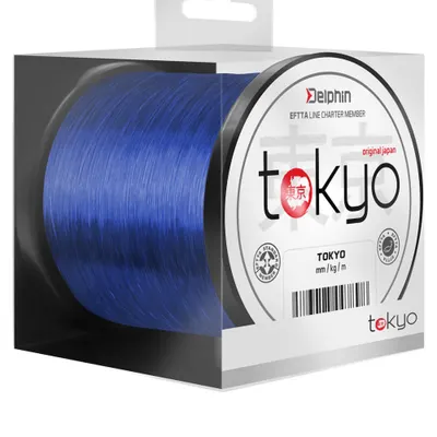 Fir monofilament Delphin TOKYO albastru 1200 m - 0.369 mm