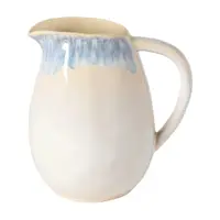 Carafă din gresie ceramică Costa Nova Brisa, 1,8 l, albastru - alb