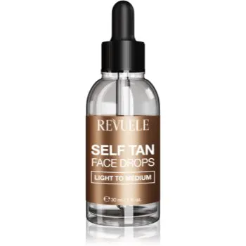 Revuele Paradise Bronze Self Tan Face Drops picaturi pentru bronzare faciale