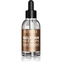 Revuele Paradise Bronze Self Tan Face Drops picaturi pentru bronzare faciale