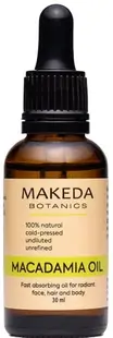Makeda Botanics Ulei de bază Macadamia, 30 ml