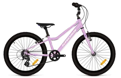 Bicicleta Copii Kross LEA Mini 1.0 20 inch roz Shimano Tourney