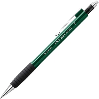 Creion automat Faber-Castell Grip - 0.7 mm, verde