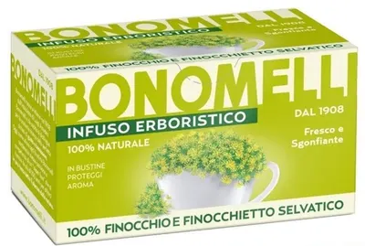 Ceai din plante Bonomelli - împotriva balonării și gazelor, 16 plicuri