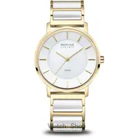 Ceas Bering Bering 19535-714 Ladies Watch Solar Ceramic 35mm 3ATM