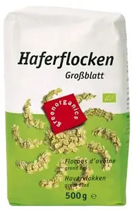 Fulgi de ovăz, mari, 500 g, Green