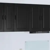 vidaXL Panou mașină de spălat vase Kalmar Negru 50 x 31 x 80 cm