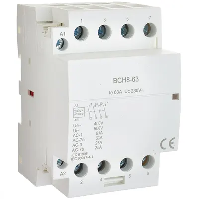 Botric – Contactor modular BT8-63 380v/63A/4m/4NO