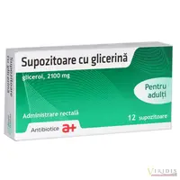 Supozitoare cu glicerina pentru adulti, Antibiotice | 12 supozitoare