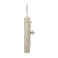 Jucărie de zgâriat și agățat cu minge, pentru pisici, 38x7x7 cm, culoarea bej