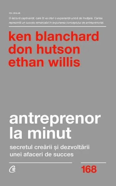Antreprenor la minut - Paperback brosat - Ken Blanchard, Don Hutson, Ethan Willis