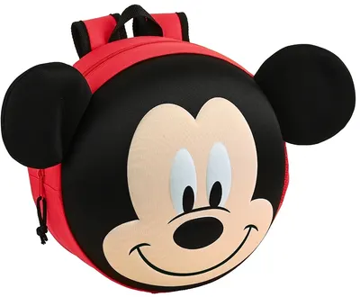 Ghiozdan pentru gradiniță Safta - Mickey Mouse, cu efect 3D