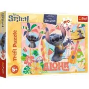 Puzzle Trefl 100 Disney Stitch si Prietenii in Actiune