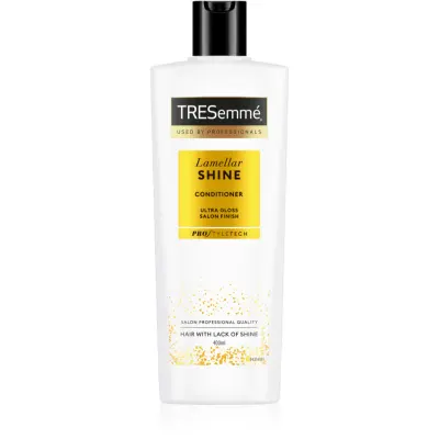 TRESemmé Lamellar Shine balsam pentru păr ușor de pieptănat cu efect iluminator 400 ml