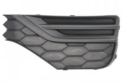 Element bara fata stanga (cu dungi negre, plastic, negru) potrivit VW AMAROK 2H 05.16-05.22