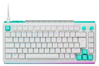 Tastatură de gaming Logitech - G512 X 75, Tactile, RGB, alb